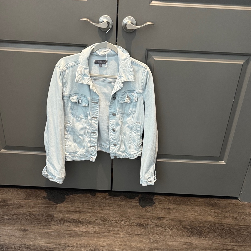 Just USA Light Wash Denim Jacket